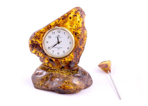 Baltic Amber Clock