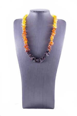 Rainbow Baltic Amber Casual Necklace