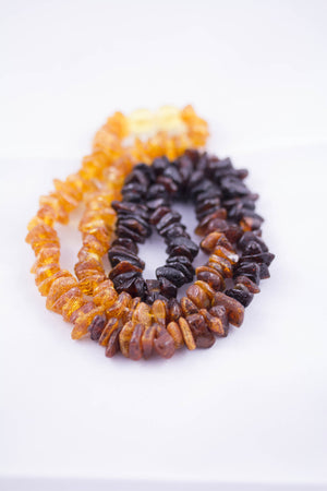 Rainbow Baltic Amber Casual Necklace
